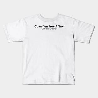 Content Creator - 10 Kids T-Shirt